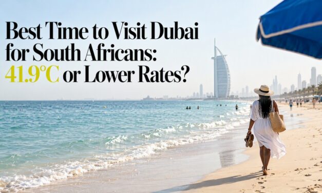 Best Time to Visit Dubai for South Africans: 41.9°C or Lower Rates?