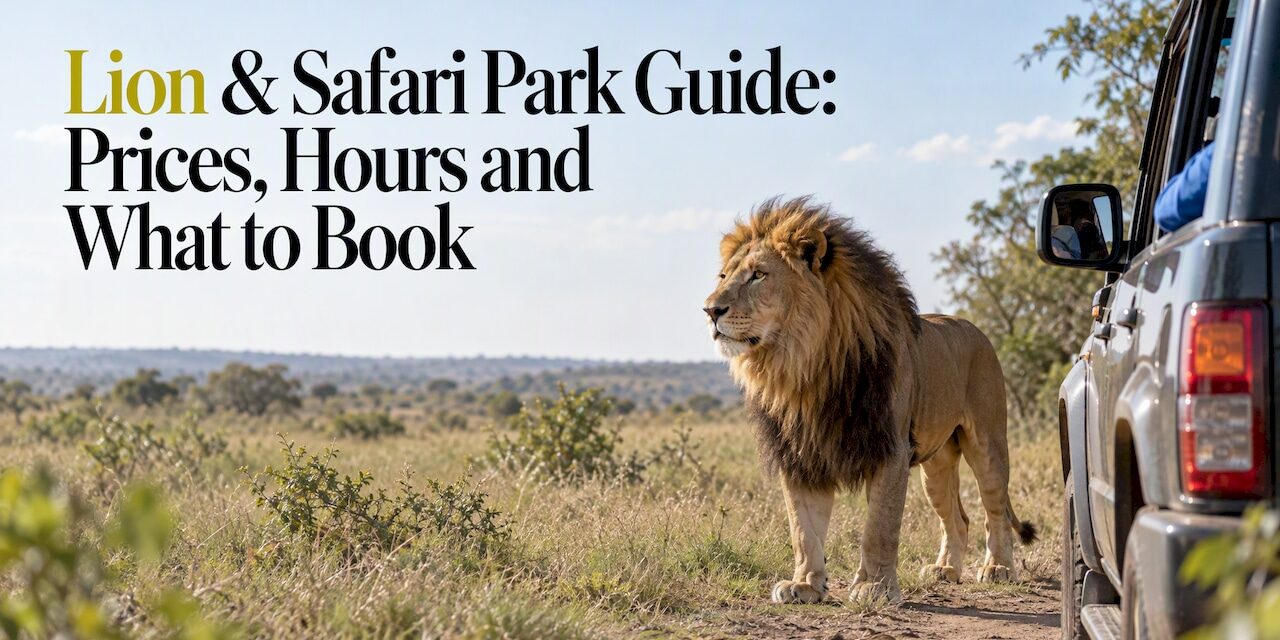 Lion & Safari Park Guide: Prices, Hours and What to Book
