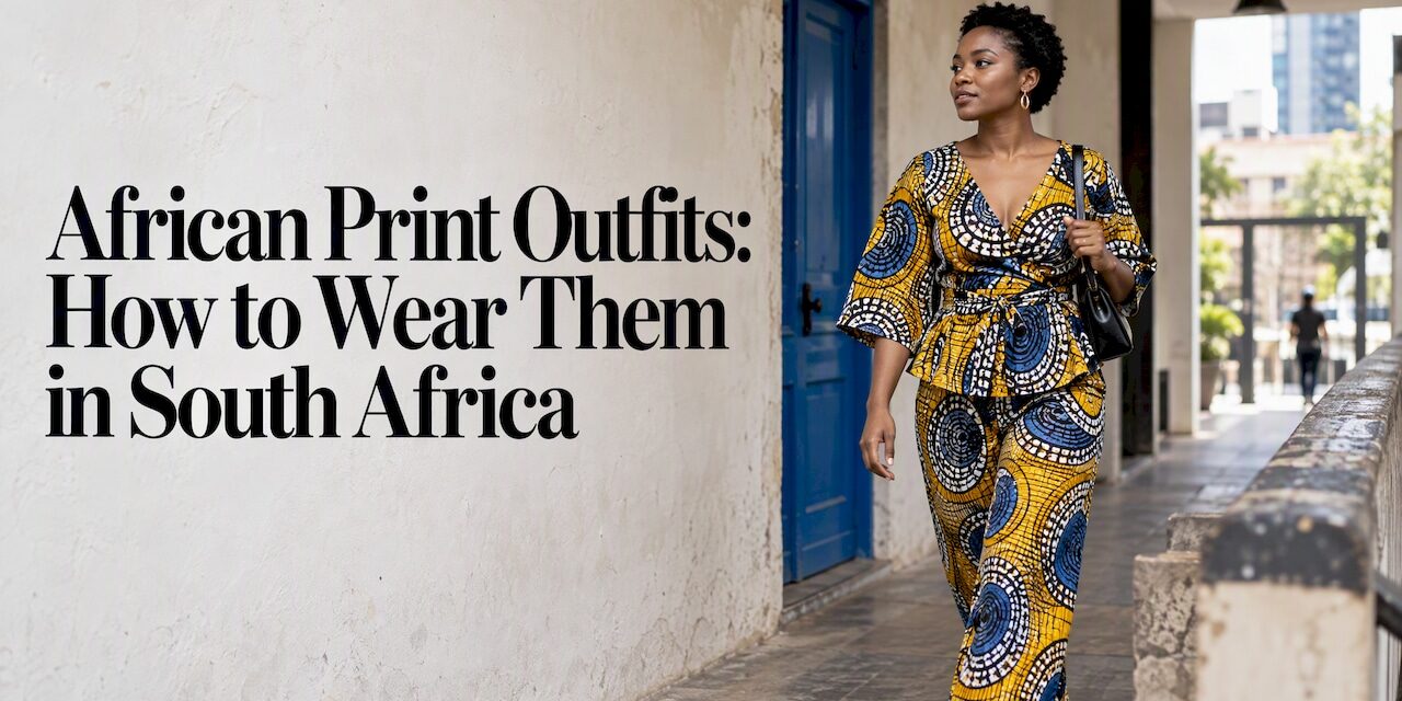 African Print Outfits: How to Wear Them in South Africa