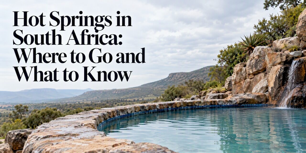 Hot Springs in South Africa: Where to Go and What to Know