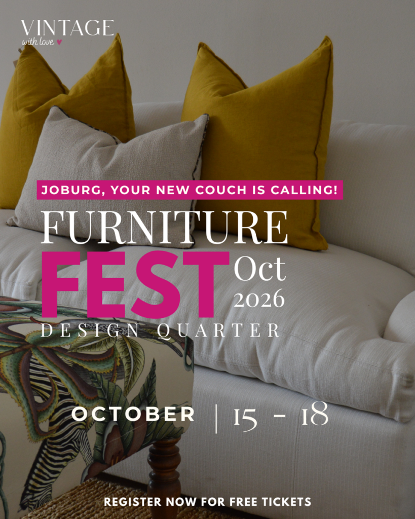 Vintage with Love Brings Its First Furniture Fest to Johannesburg